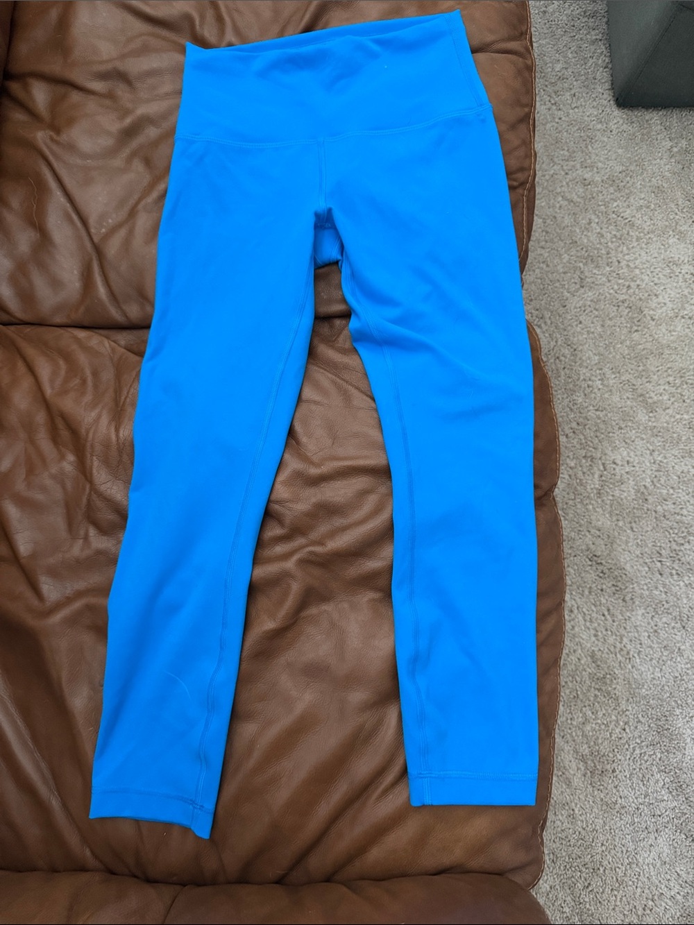lululemon athletica Bright Blue High-Rise Leggings